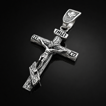 Срібний хрест у вигляді дерева